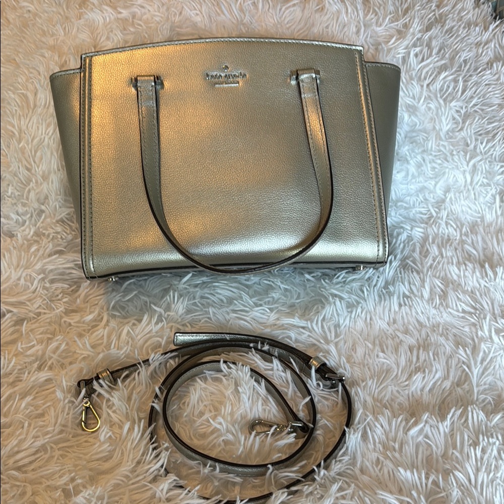 Kate Spade Silver Geraldine Bag
